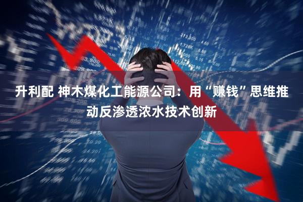 升利配 神木煤化工能源公司：用“赚钱”思维推动反渗透浓水技术创新
