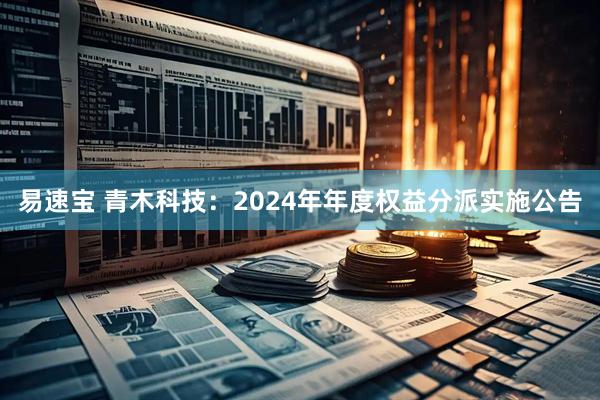 易速宝 青木科技：2024年年度权益分派实施公告